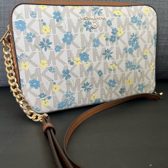 NWT MICHAEL KORS JET SET CHARM LG EW CROSSBODY SHOULDER BAG - Picture 4 of 9